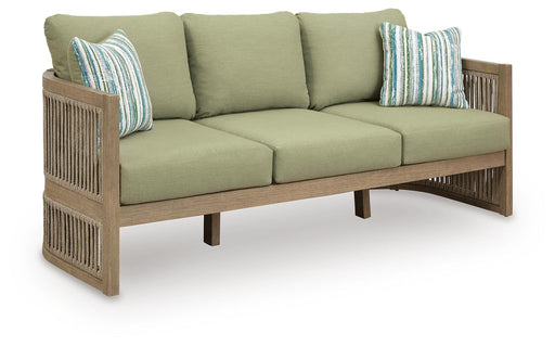 Serena Shores Outdoor Sofa with Cushion - Eclectic 79 Furniture Store