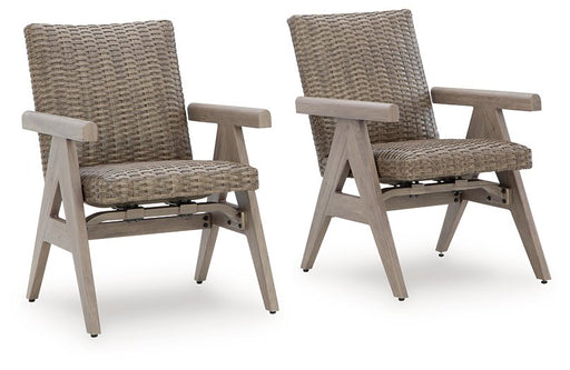 Cliff Trails Outdoor Rocking Arm Chair (Set of 2) - Eclectic 79 Furniture Store