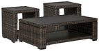 Grasson Lane Outdoor Occasional Table Set - Eclectic 79 Furniture Store