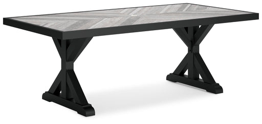 Beachcroft Outdoor Dining Table - Eclectic 79 Furniture Store