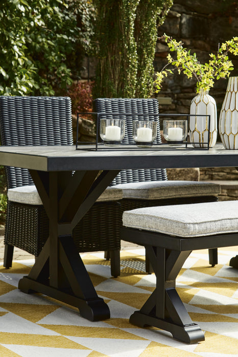 Beachcroft Outdoor Dining Table - Eclectic 79 Furniture Store