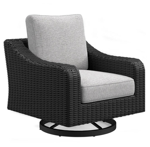 Beachcroft Outdoor Swivel Lounge with Cushion - Eclectic 79 Furniture Store