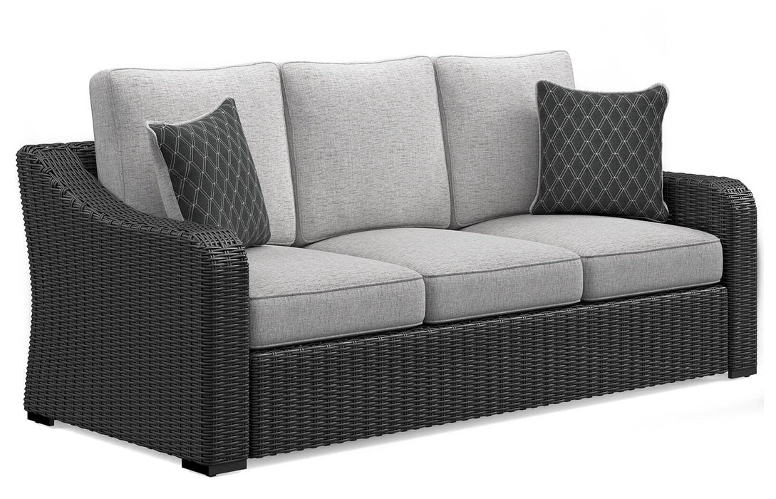 Beachcroft Outdoor Sofa with Cushion - Eclectic 79 Furniture Store