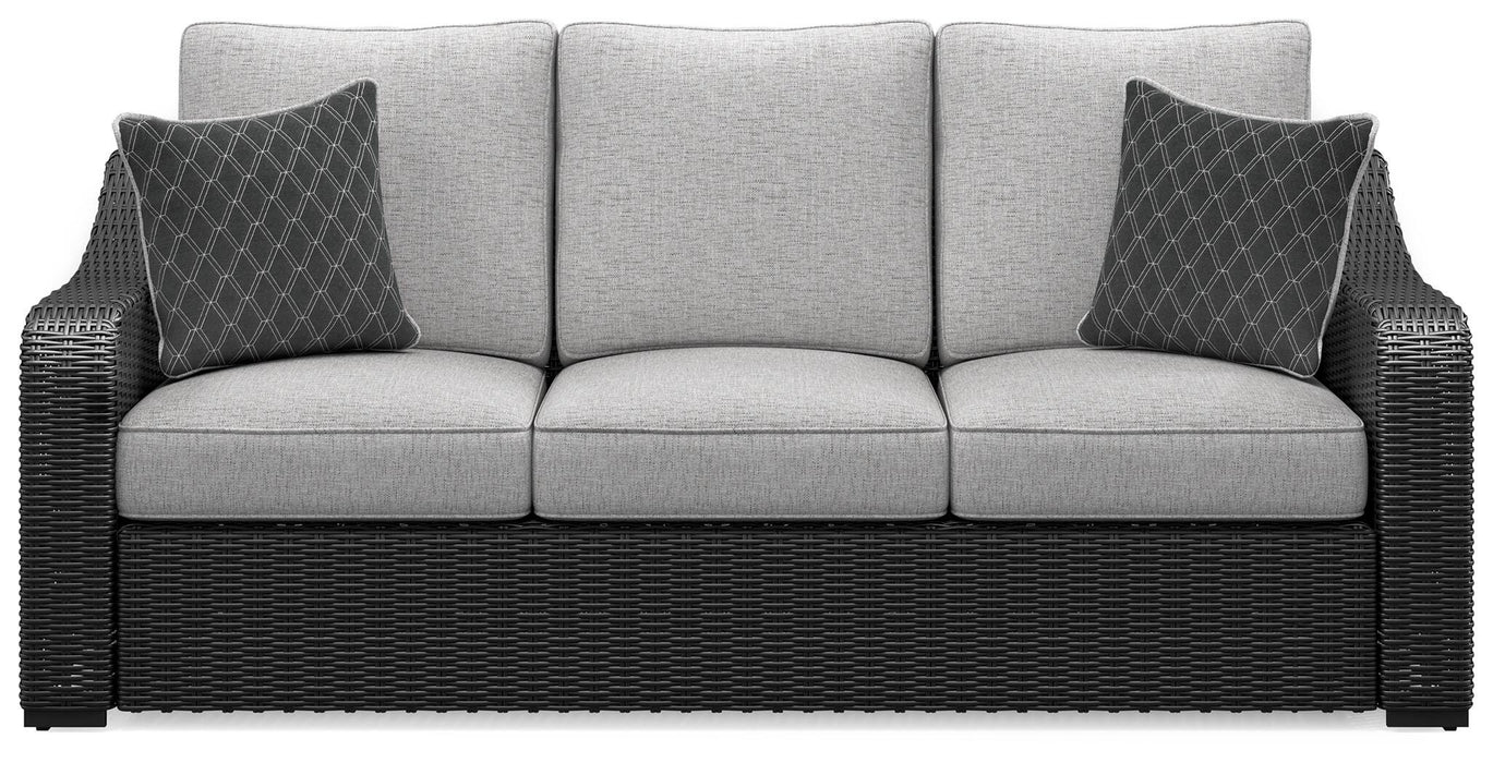 Beachcroft Outdoor Sofa with Cushion - Eclectic 79 Furniture Store