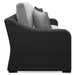 Beachcroft Outdoor Sofa with Cushion - Eclectic 79 Furniture Store