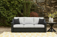 Beachcroft Outdoor Sofa with Cushion - Eclectic 79 Furniture Store