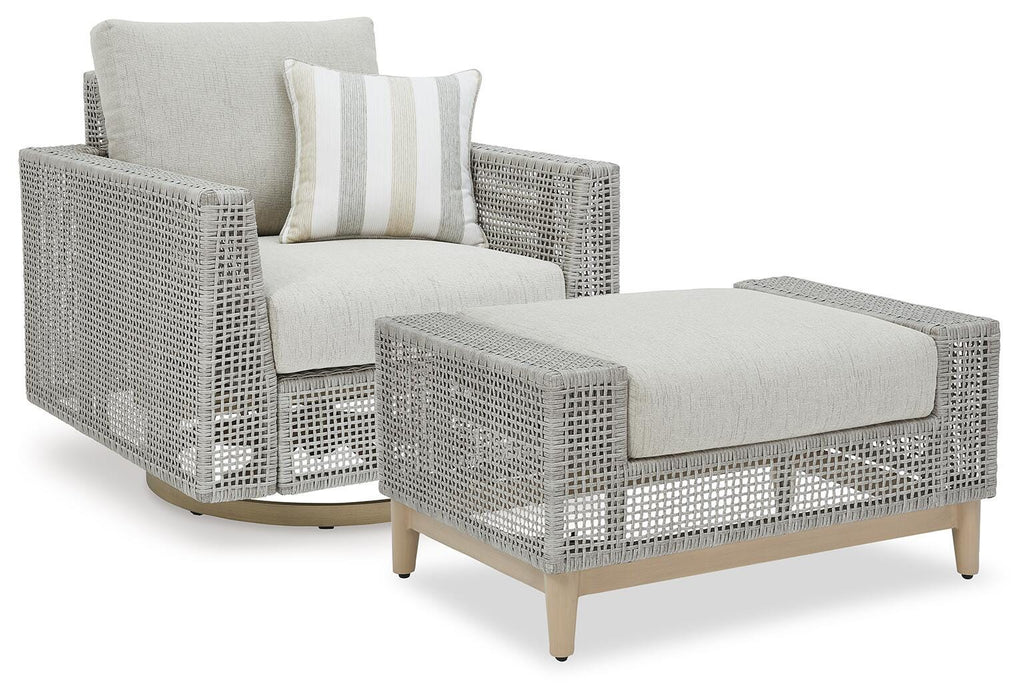 Seton Creek Outdoor Seating Set - Eclectic 79 Furniture Store