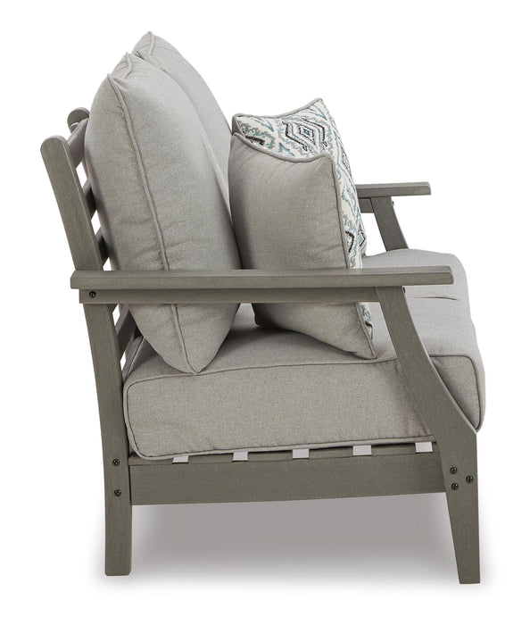 Visola Outdoor Sofa and Loveseat Set - Eclectic 79 Furniture Store