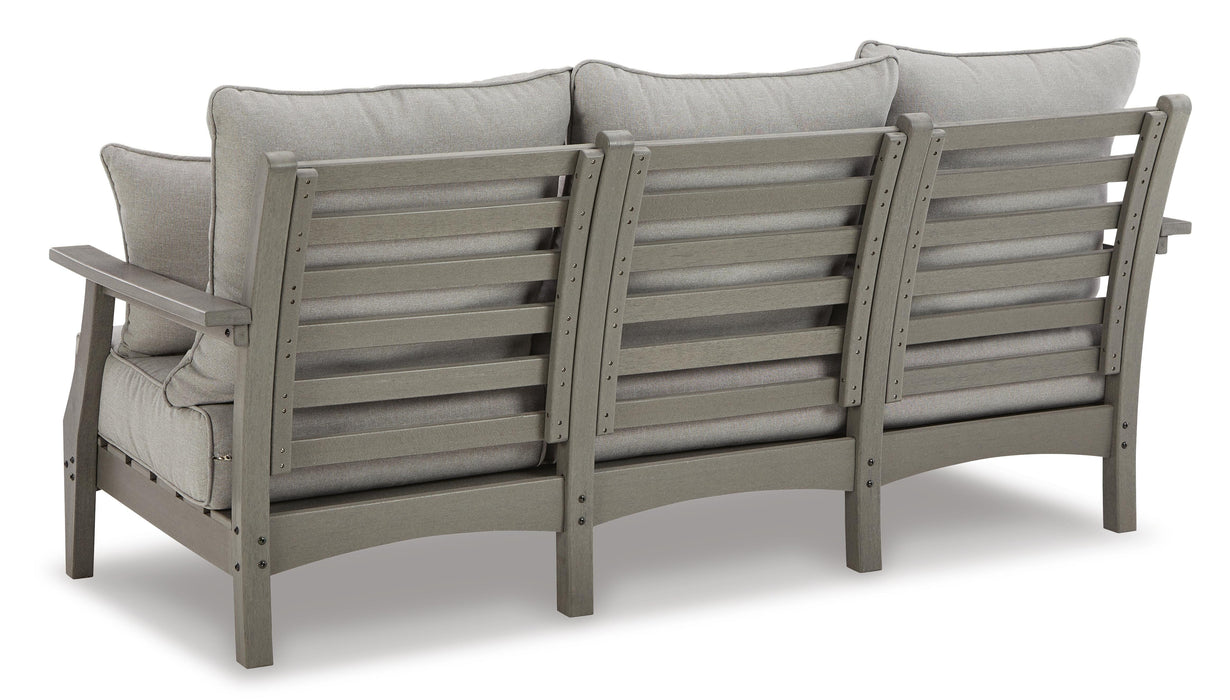 Visola Outdoor Sofa and Loveseat Set - Eclectic 79 Furniture Store