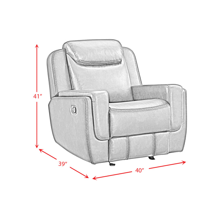 Panther Glider Motion Recliner in Neono Brown