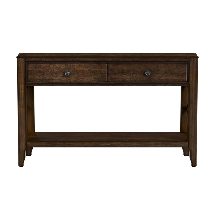 Phillipe Sofa Table in Cherry - Eclectic 79 Furniture Store