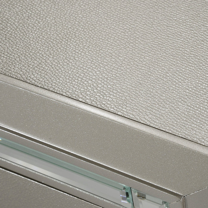 Platinum Platform Storage Bedroom Set - Eclectic 79 Furniture Store