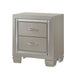 Platinum Youth Nightstand - Eclectic 79 Furniture Store