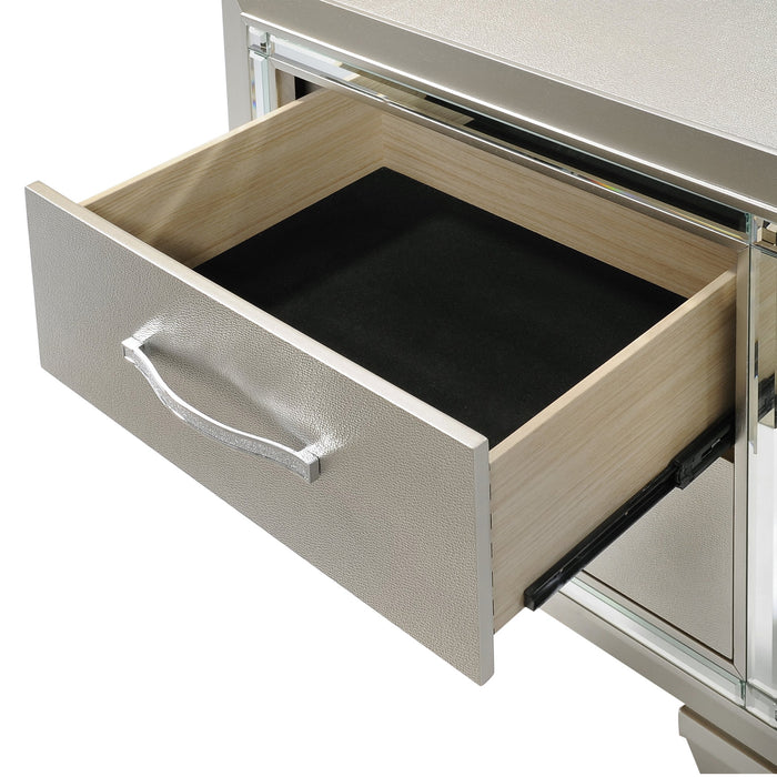 PLATINUM YOUTH PLATFORM BEDROOM SET - Eclectic 79 Furniture Store