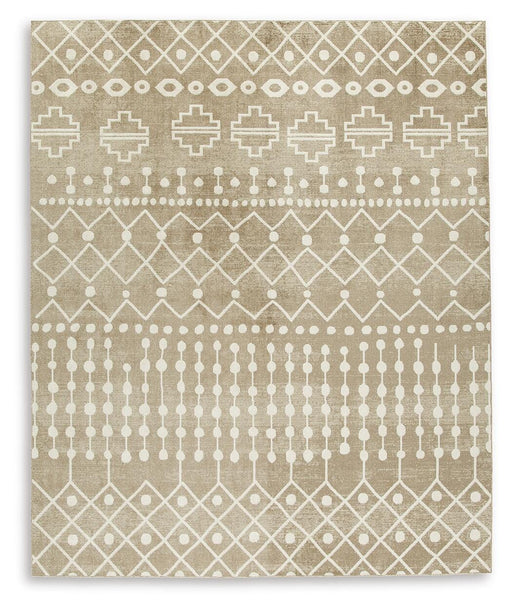 Bunchly 7'10" x 10'3" Washable Rug - Eclectic 79 Furniture Store