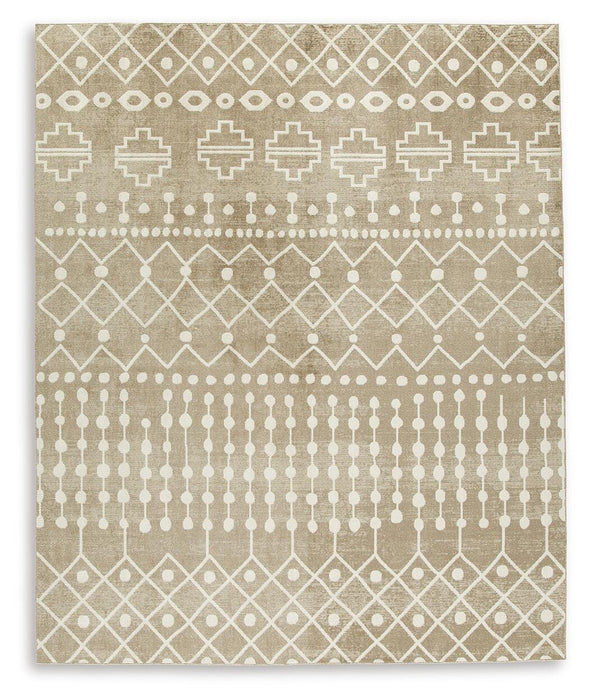 Bunchly 7'10" x 10'3" Washable Rug - Eclectic 79 Furniture Store