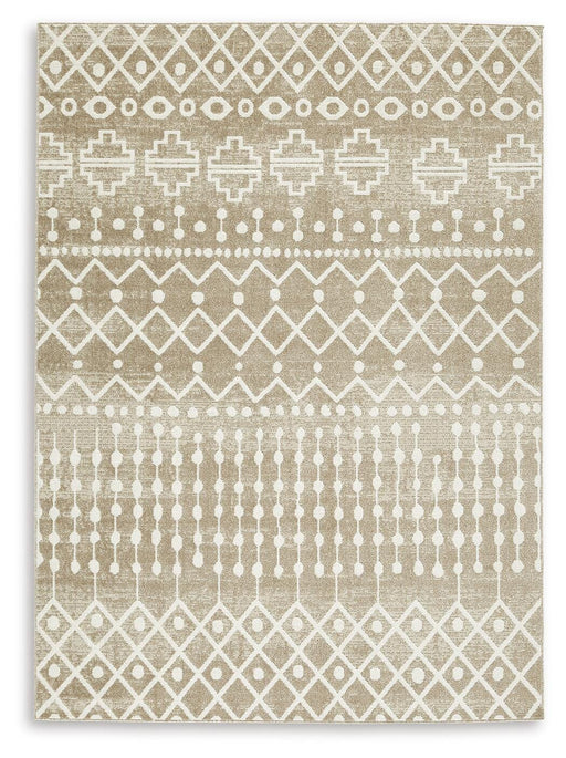Bunchly 4'11" x 7'2" Washable Rug - Eclectic 79 Furniture Store
