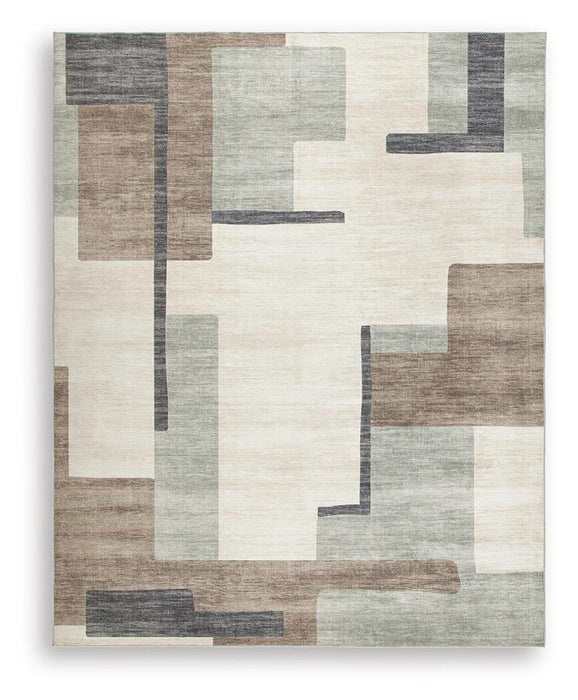 Larkport Washable Area Rug - Eclectic 79 Furniture Store