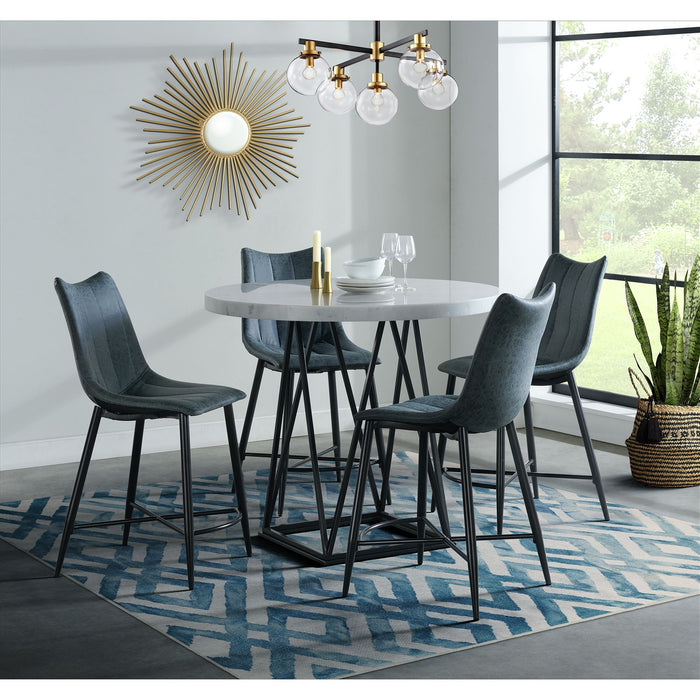 Riko Counter Height Side Chair Set - Eclectic 79 Furniture Store