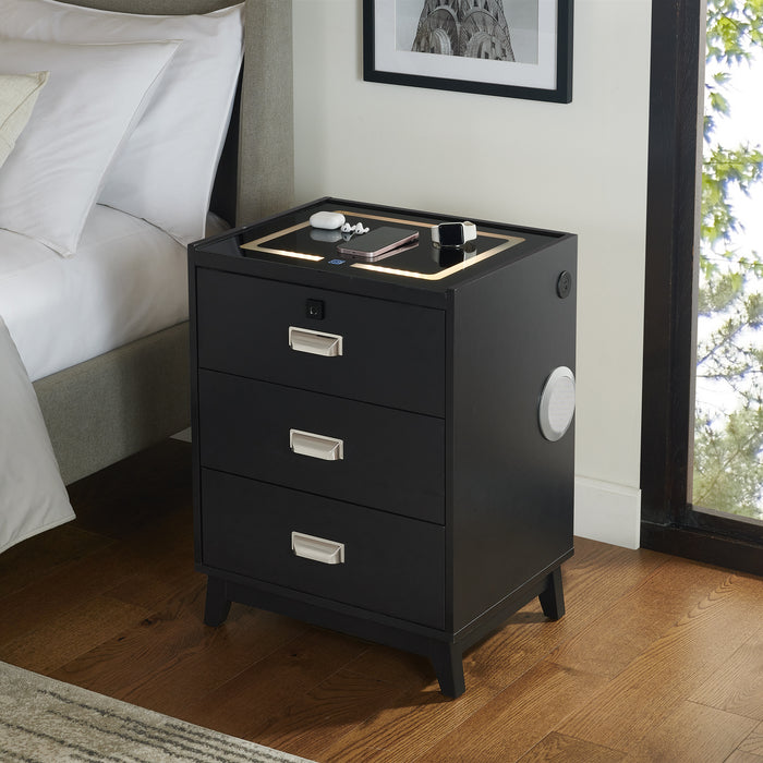 Rio Nightstand with Electronic Features