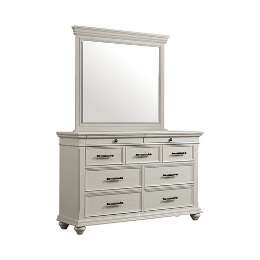 Slater 9-Drawer Dresser with Mirror - Eclectic 79 Furniture Store