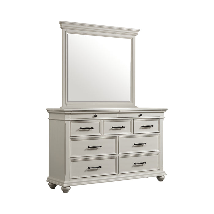 Slater 9-Drawer Dresser with Mirror - Eclectic 79 Furniture Store