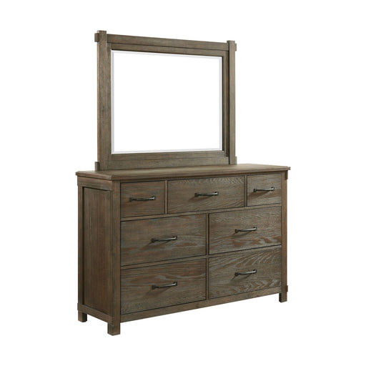Scott 7-Drawer Dresser with Mirror Set - Eclectic 79 Furniture Store