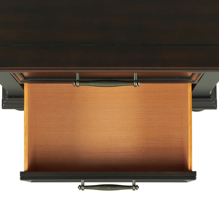 Slater Nightstand w/USB Black