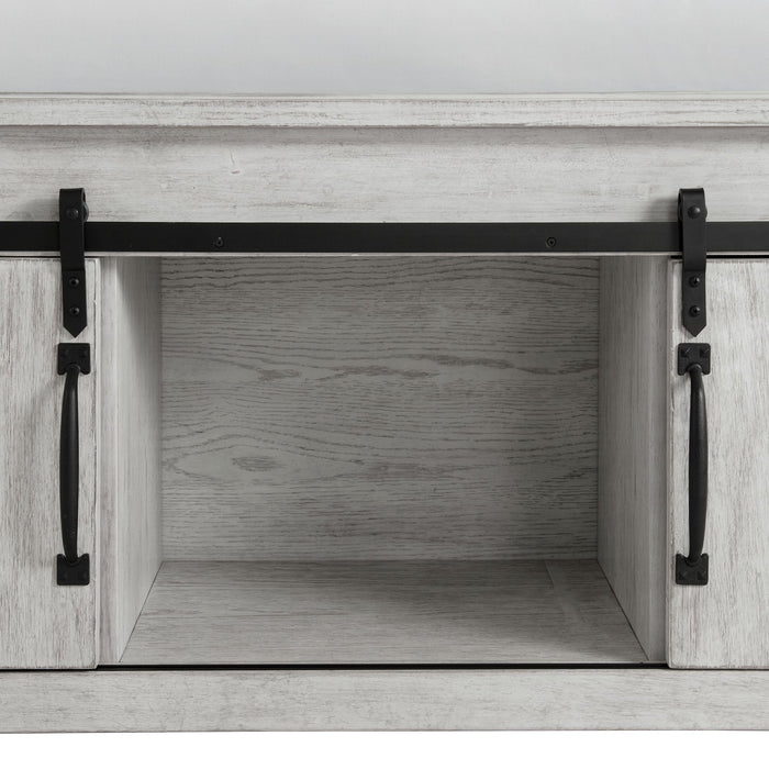 Scott Storage Bed White Finish