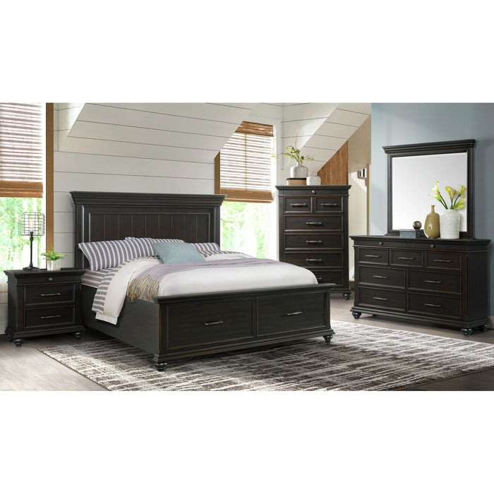 Slater Bed Black