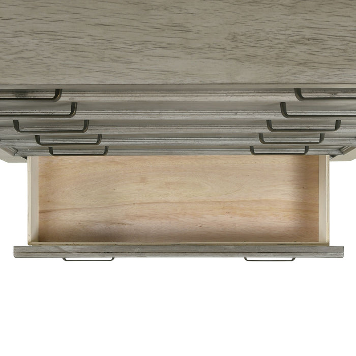 Sullivan 6-Drawer Chest in Drift Grey