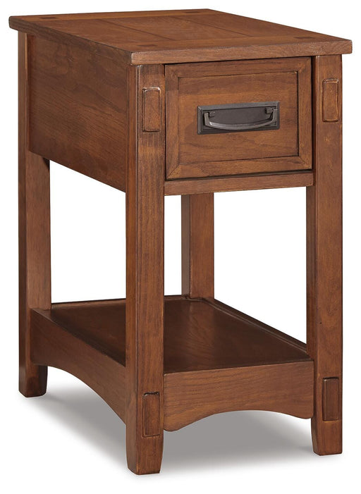Breegin Chairside End Table - Eclectic 79 Furniture Store