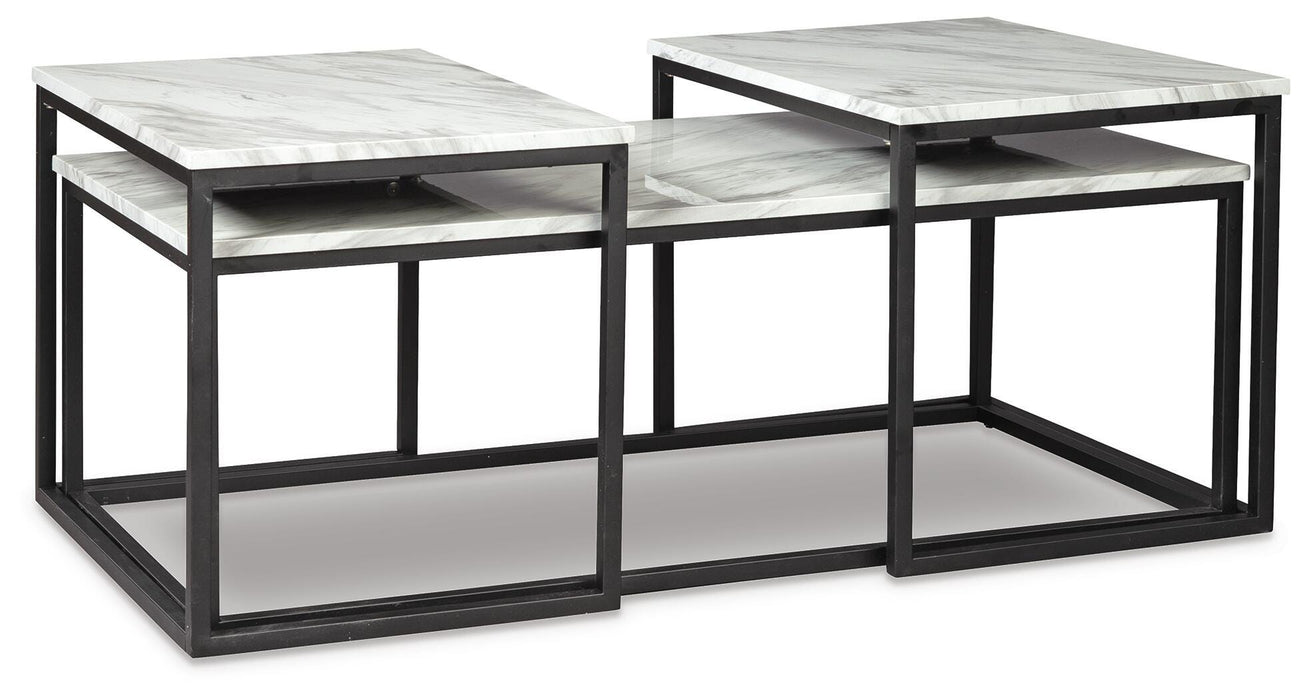 Donnesta Table (Set of 3) - Eclectic 79 Furniture Store