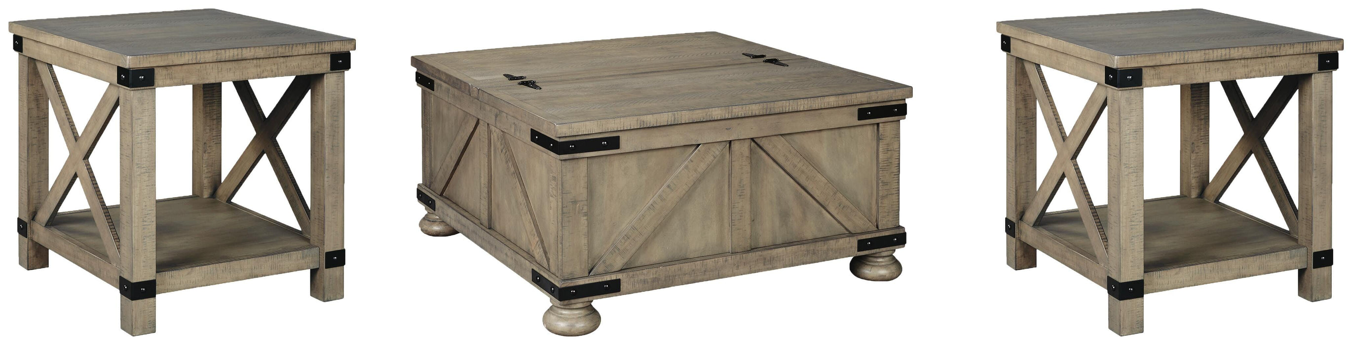 Aldwin Occasional Table Set - Eclectic 79 Furniture Store