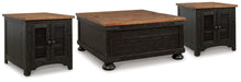Valebeck Occasional Table Set - Eclectic 79 Furniture Store