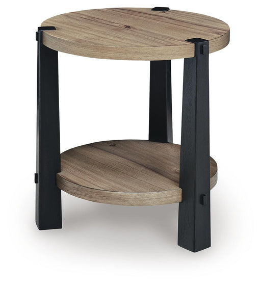 Ridgester End Table - Eclectic 79 Furniture Store