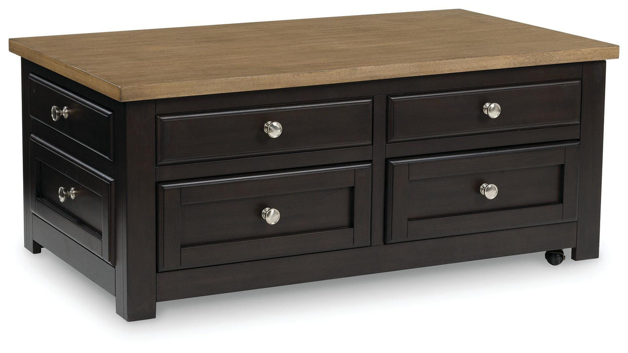 Drazmine Lift-Top Coffee Table - Eclectic 79 Furniture Store