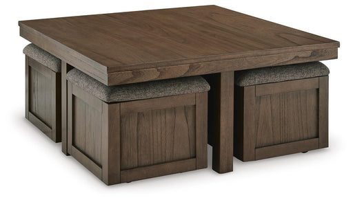 Boardernest Coffee Table with 4 Stools - Eclectic 79 Furniture Store