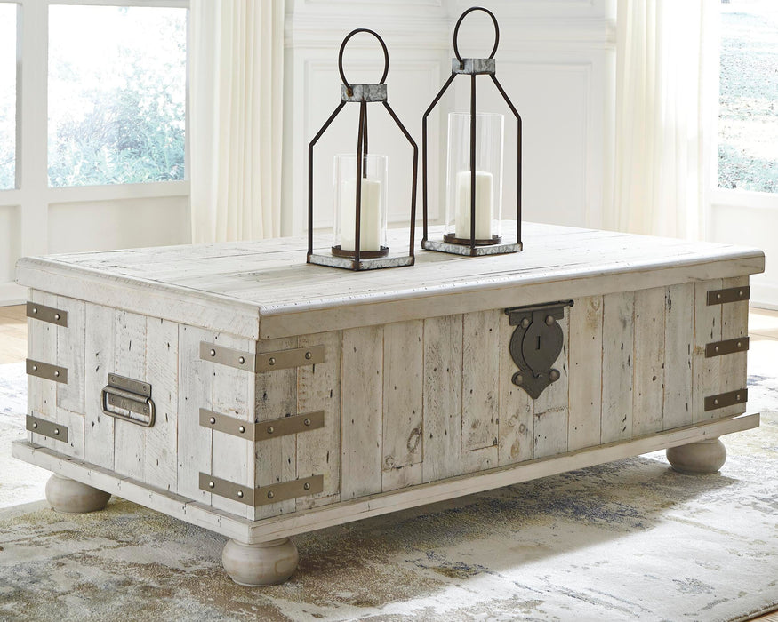 Carynhurst Coffee Table with Lift Top - Eclectic 79 Furniture Store