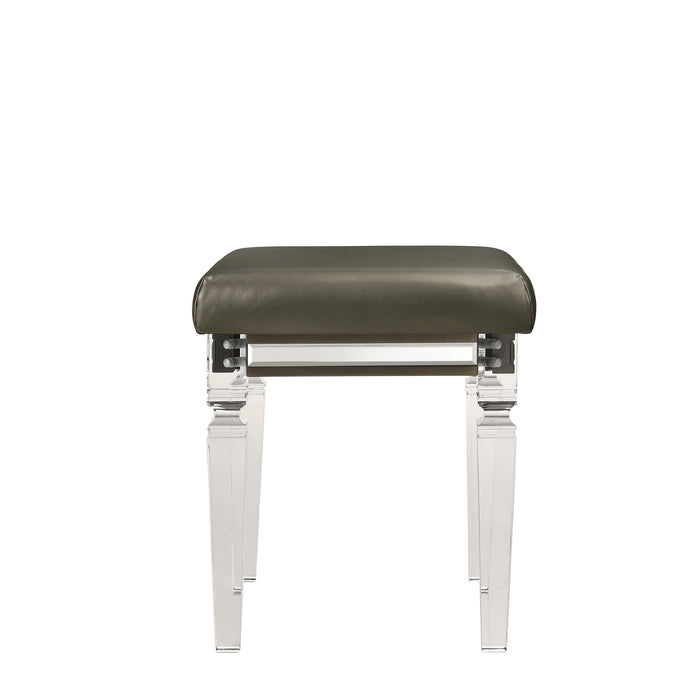 Twenty Nine Dressing Stool W/Acrylic Leg