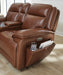 Healy Pier Power Reclining Loveseat with Console - Eclectic 79 Furniture Store