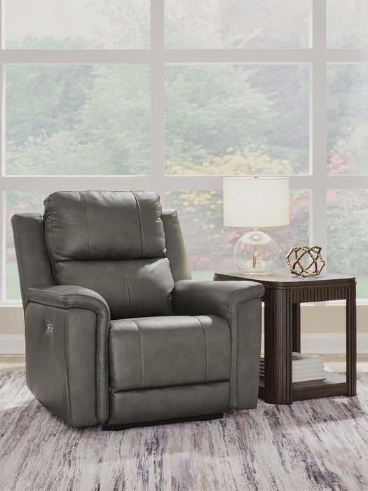 Bleckley Power Recliner - Eclectic 79 Furniture Store