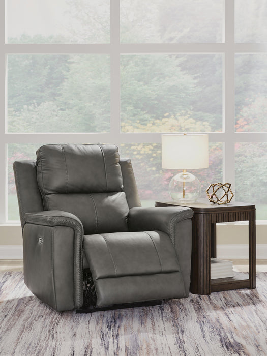 Bleckley Power Recliner - Eclectic 79 Furniture Store