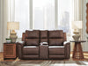 Bleckley Power Reclining Loveseat with Console - Eclectic 79 Furniture Store