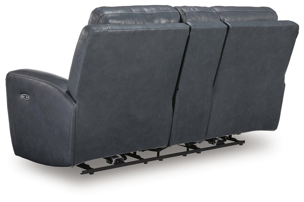 Next Move Power Reclining Loveseat - Eclectic 79 Furniture Store