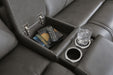 5Z - Pittson Power Reclining Sectional Loveseat with Console - Eclectic 79 Furniture Store