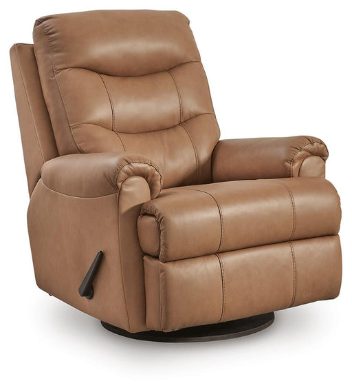 Flynwood Swivel Glider Recliner - Eclectic 79 Furniture Store