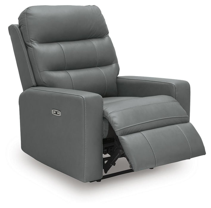Pennacle Pier Power Recliner - Eclectic 79 Furniture Store