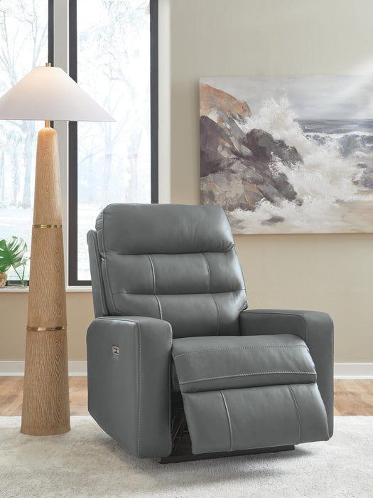 Pennacle Pier Power Recliner - Eclectic 79 Furniture Store