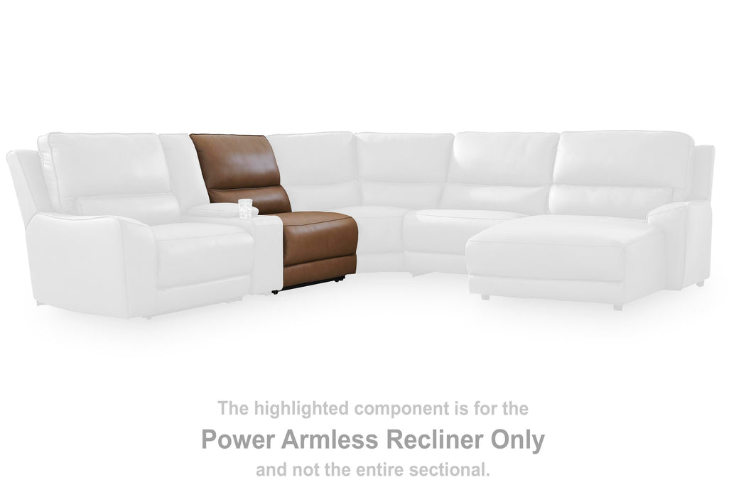 DeepWakes Power Reclining Sectional with Chaise - Eclectic 79 Furniture Store